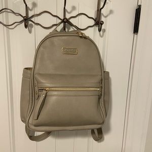Itzy ritzy taupe diaper bag backpack